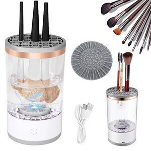 Multi-Functional Electric Makeup Brush Cleaner(1 Set)